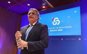 Paulo Macedo, CEO da Caixa Geral de Depósitos, na apresentação de resultados de 2024 em fevereiro de 2025.