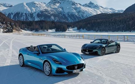 Maserati. Gama GranCabrio em destaque em St. Moritz