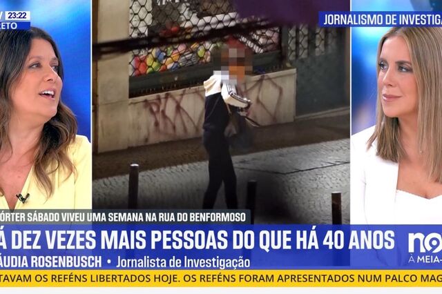 'Repórter SÁBADO' líder praticamente dobra o auditório da CNN Portugal