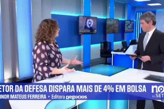 Reforço da despesa militar faz disparar defesa. A análise do Negócios ao dia nos mercados