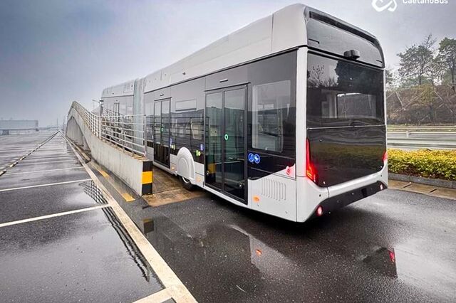 CaetanoBus conclui testes do primeiro MetroBus a hidrogénio para Metro do Porto