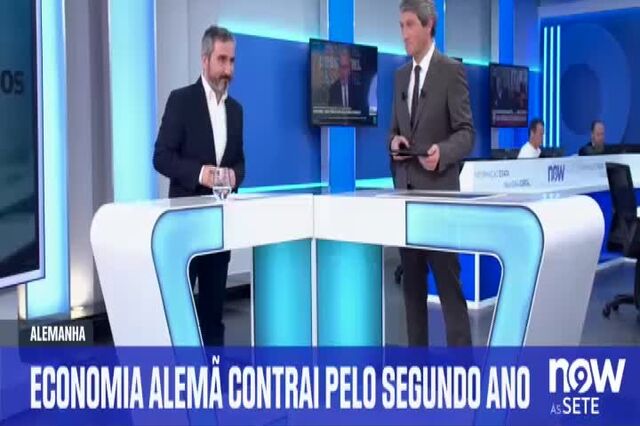 Contração da economia alemã pelo segundo ano consecutivo. A análise do Negócios no Now