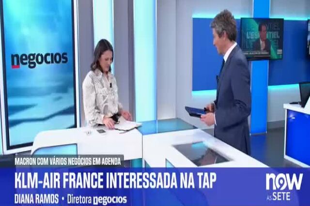 Os vários negócios na agenda de Macron na vinda a Portugal. Análise do Negócios no Now