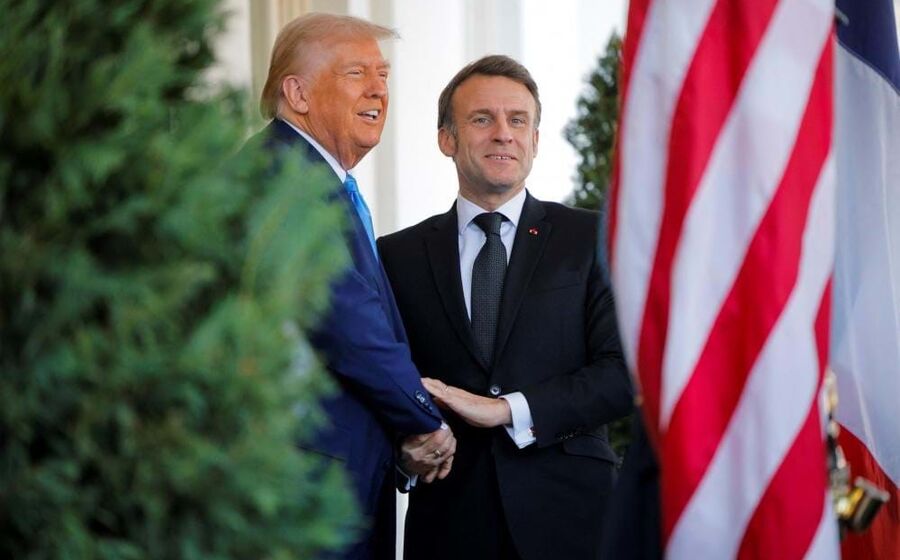 Macron Trump
