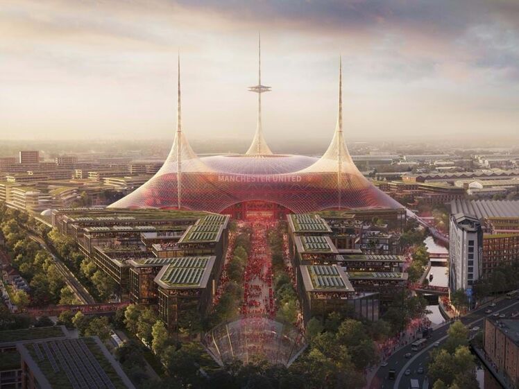 Novo estádio Manchester united