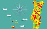 Preço das casas em Lisboa e no Porto sobe menos de metade do que no país
