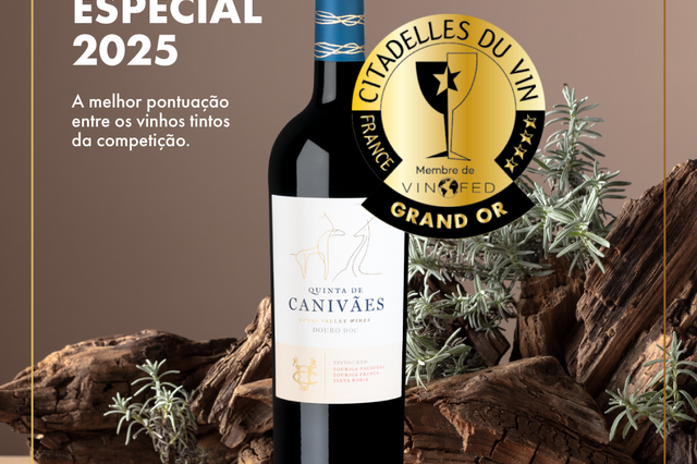 PRIMEIRO VINHO DO DOURO DA CASA ERMELINDA FREITAS FOI ELEITO O MELHOR VINHO TINTO DO CONCURSO CITADELLES DU VIN 2025