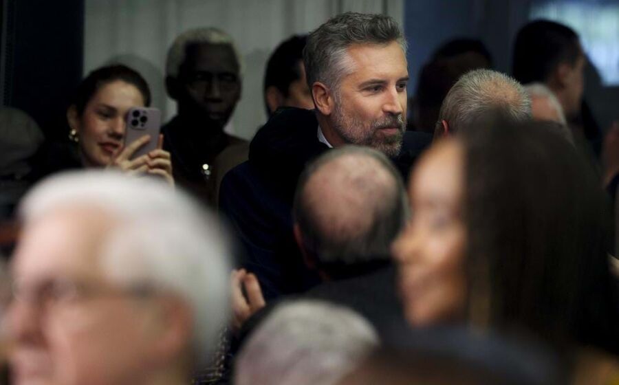 Pedro Nuno Santos na apresentação do programa eleitoral do PS