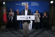 Paulo Raimundo, CDU, noite eleitoral