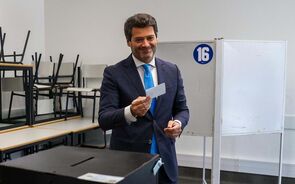 André Ventura também já votou. 'Não deixem que os outros escolham por vocês'