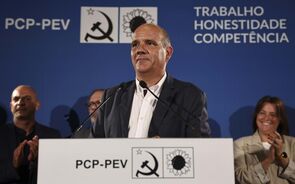 Paulo Raimundo, CDU, noite eleitoral