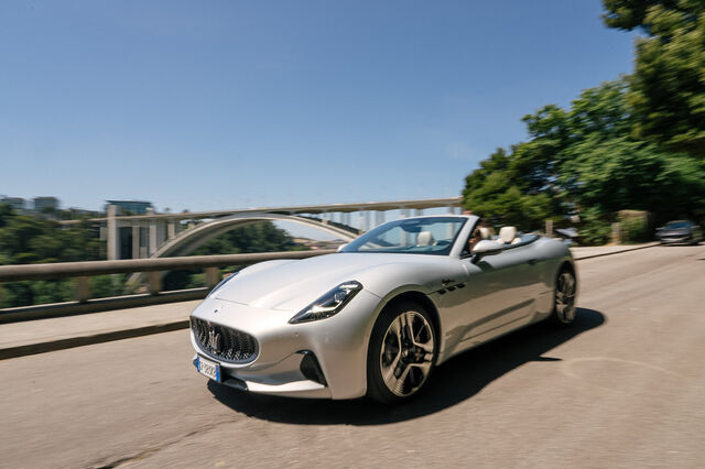 Maserati apresenta GranCabrio Folgore 100% elétrico