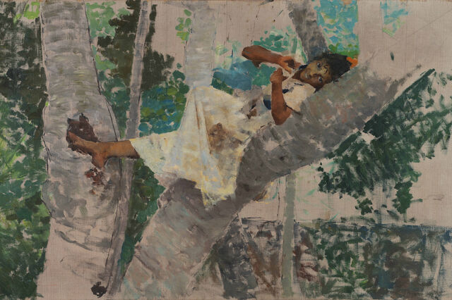 
Mostrar a pintura a quem não vê