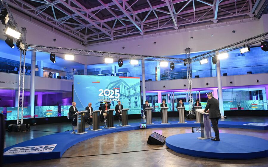 Debate, eleições, legislativas 2025