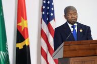 João Lourenço discursa na cimeira EUA-África, em Luanda, sobre parcerias e investimento