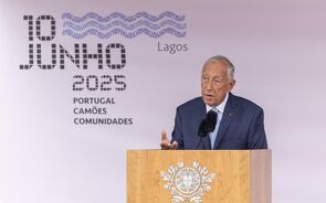 Marcelo Rebelo de Sousa discursa no Dia de Portugal em Lagos, honrando a história e a diversidade