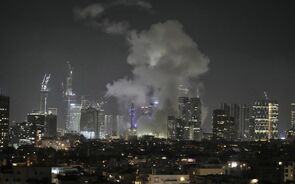Mísseis lançados contra Israel em resposta a ataques a alvos iranianos