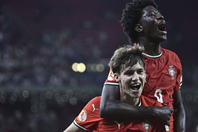 Portugal vence França por 3-0 e conquista Europeu de sub-17 de futebol