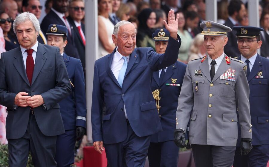 Marcelo Rebelo de Sousa discursa em Lagos no Dia de Portugal