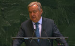 Guterres falou por videoconferência na  Assembleia Geral de Turismo da ONU. 