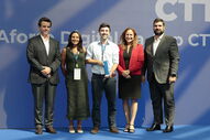 Entrega de prémios do Prémio Nacional de Inovação com líderes empresariais e representantes institucionais