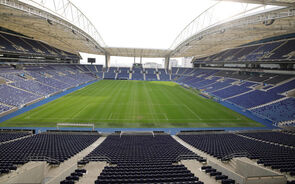 Visão geral do Estádio do Dragão, casa do Futebol Clube do Porto