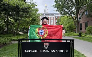 Daniel Quental foi distinguido com o título Baker Scholar na Harvard Business School. 
