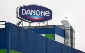 Lucros da Danone recuaram 14,7% no 1.º semestre para 1.040 milhões de euros