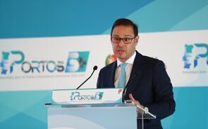 O secretário de Estado das Infraestruturas, Hugo Espírito Santo.