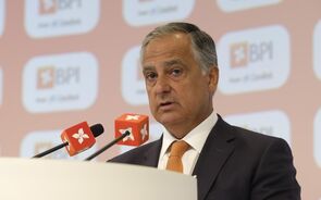 João Pedro Oliveira e Costa, CEO do BPI, na apresentação dos resultados do primeiro semestre de 2025.