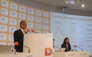 João Pedro Oliveira e Costa, CEO do BPI, na apresentação dos resultados do primeiro semestre de 2025.
