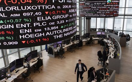 Bolsa de valores acompanha PSI 20 e Euronext em dia de negociações