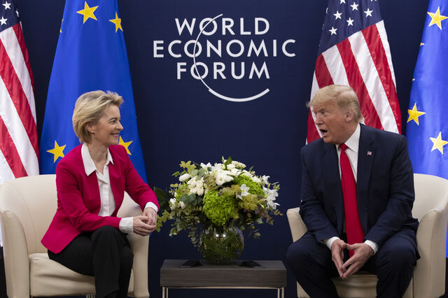 Von der Leyen e Trump reúnem-se na Escócia este fim de semana