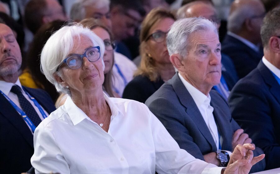 O mandato de Lagarde termina mais de um ano depois do de Powell.