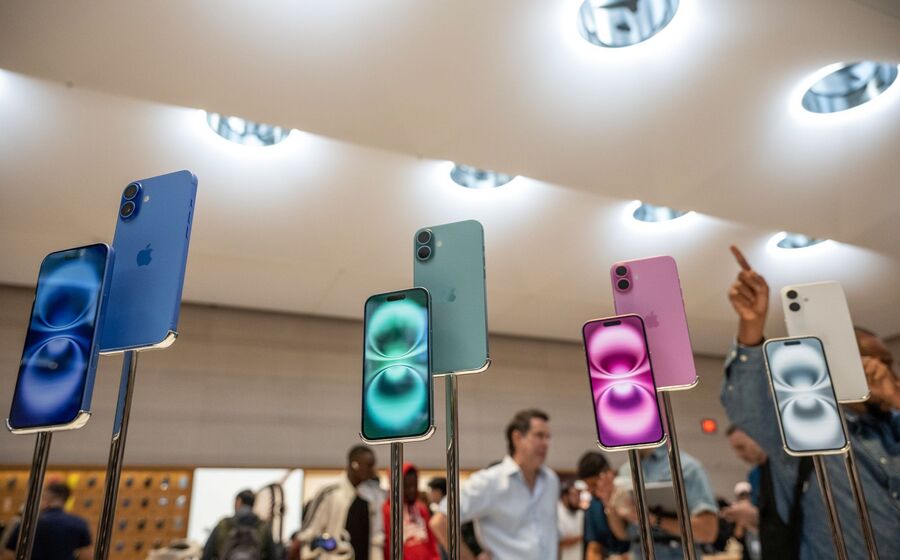 O iPhone continua a ser a principal fonte de receitas da Apple