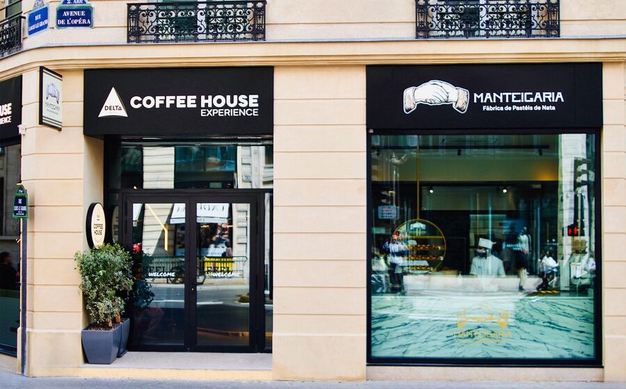 Delta Cafés abre Coffee House em Paris com pastel de nata da Manteigaria