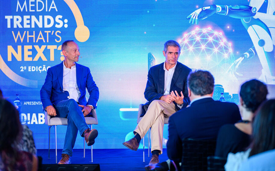 Rui Almeida, Insights & Marketing Sciences director, IPG Mediabrands, e Miguel Garcia, diretor de Marketing, Sumol+Compal.