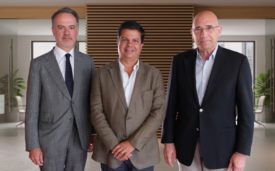 Sérgio Sousa Pinto, Passos Coelho e Nuno Botelho.