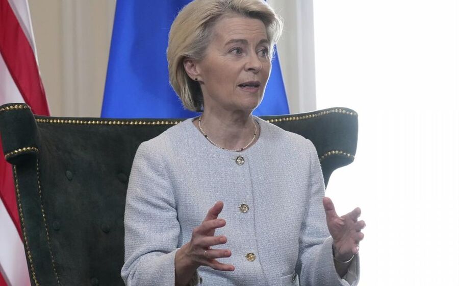 Von der Leyen fala sobre o acordo comercial entre EUA e UE