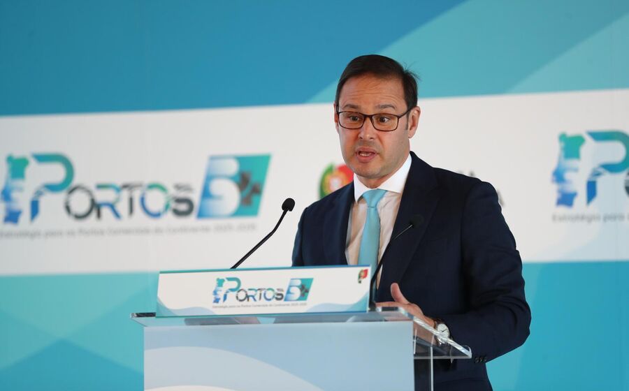 O secretário de Estado das Infraestruturas, Hugo Espírito Santo.