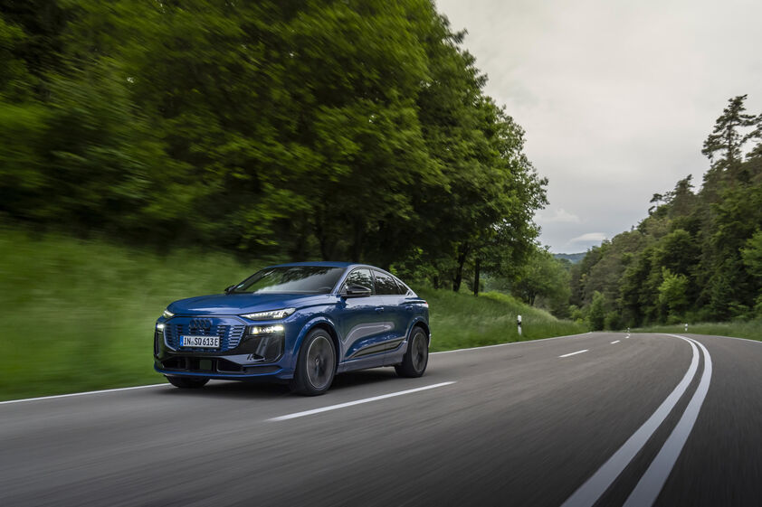 Audi Q6 Sportback e-tron oferece autonomia elétrica urbana até 657 km