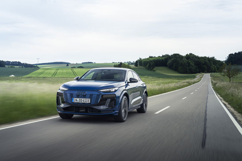 Audi Q6 Sportback e-tron: elétrico, dinâmico e com autonomia até 657 km.
