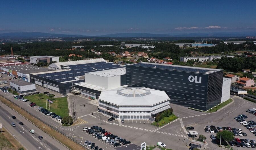 Complexo industrial da OLI em Aveiro.