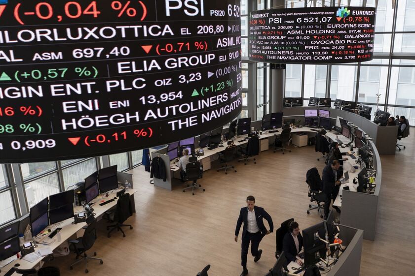 Bolsa de valores acompanha PSI 20 e Euronext em dia de negociações