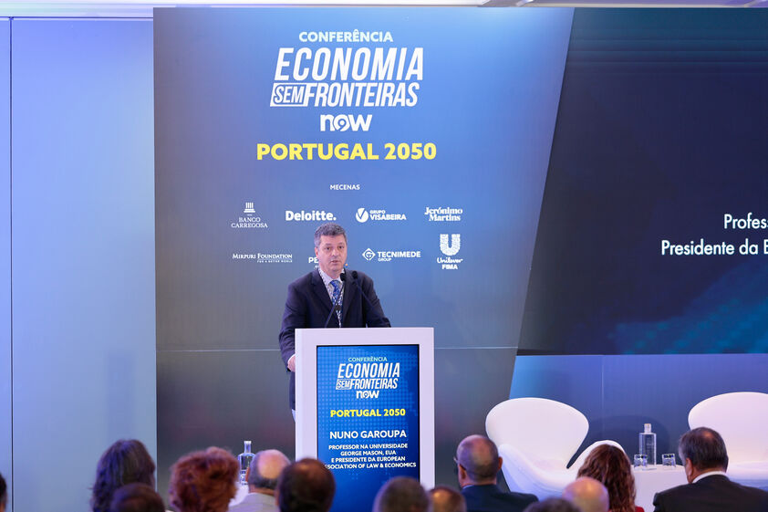 Nuno Garoupa na conferência Economia Sem Fronteiras: Portugal 2050