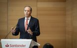 Pedro Castro e Almeida, CEO do Santander Portugal, na apresentação de resultados.