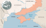 Porque é que a Crimeia é tão importante nas negociações entre a Ucrânia e a Rússia? 