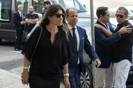 Cerimónias fúnebres de Joaquim Oliveira na Basílica da Estrela, com figuras do desporto e do mundo empresarial