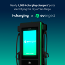 San Diego eletrificada com 1000 pontos de carregamento i-charging e EVerged
