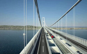 Ponte entre a Sicília e o continente